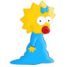Maggie Simpson Icon 96x96 png